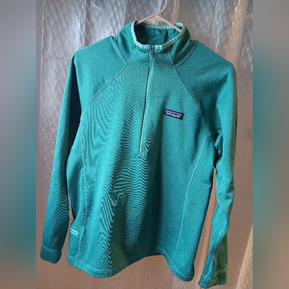 Patagonia Teal Pullover Womens M